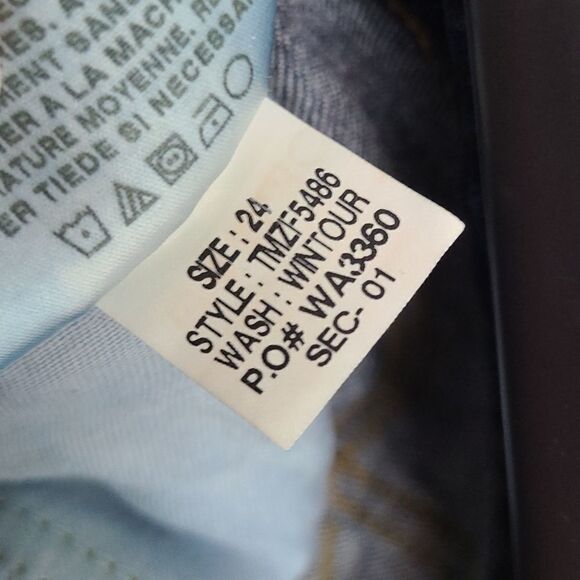 Joe's Jeans Womens Size 24 Boot Cut Mid-Rise Blue Dark Wash - Picture 6 of 6